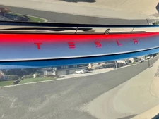 Tesla Model Y Juniper (2025 to Current) Trunk Tailgate TESLA letters Emblem Deca