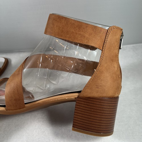 Sandalia Sperry Top-Sider Mujer CUERO Adelia York Marrón Tacón ZAPATO HEBILLA 12 M - Imagen 11 de 16