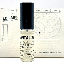LE LABO SANTAL 33 Eau De Parfum 5ml/0.17oz Travel Size Spray - Authentic Perfume