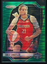 Emily Engstler 2024 Panini Prizm WNBA Green Pulsar Prizm #67 /25