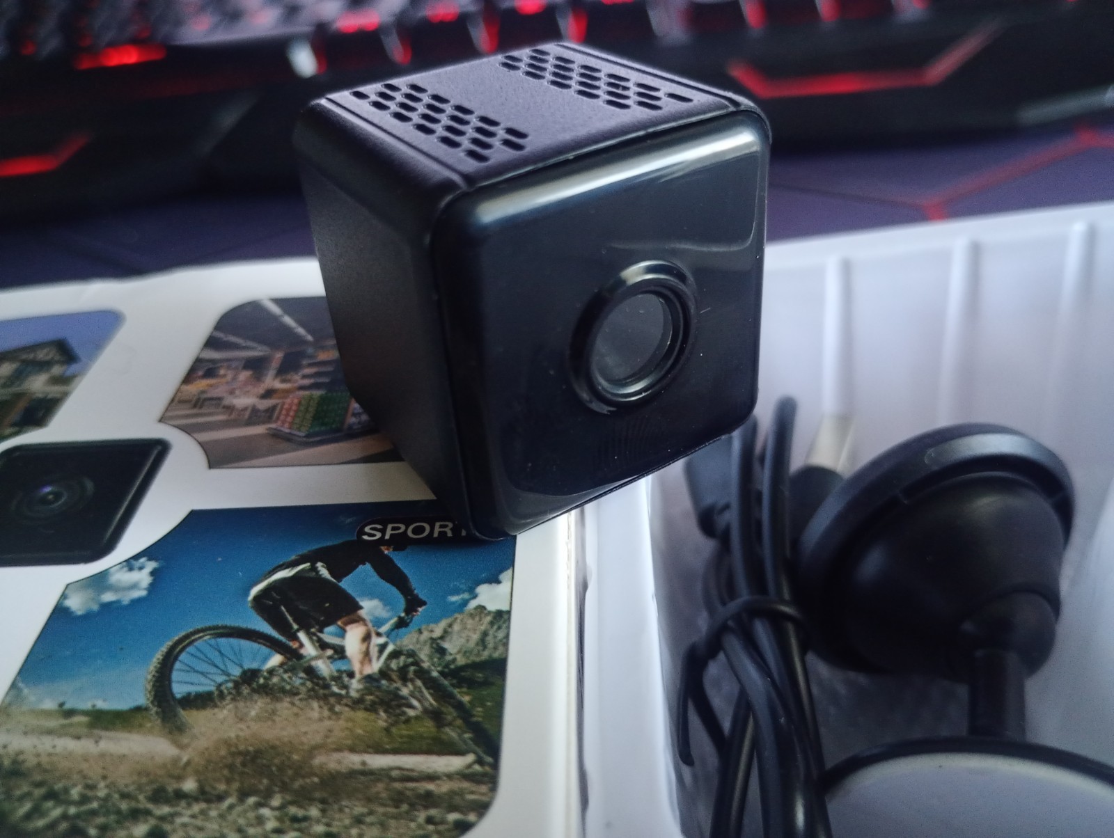 SPORT MINI CAMERA CAR AUTO FULL HD USB 1080P VIDEOREGISTRATORE VIDEOCAMERA