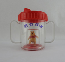 Vintage Disney Winnie The Pooh Red Sippy Cup Double Handle The First Years