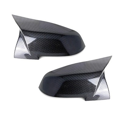 2X Carbon Fibre M3/M4 Style Wing Side Mirror Covers For BMW F30 F31 F32 F33 F36