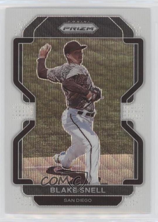 2022 Panini Prizm Tier II White Wave Prizm Blake Snell #171 0x1