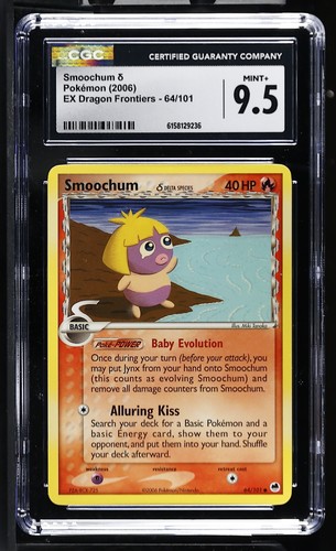 Smoochum δ graded CGC 9.5 for sale on eBay
