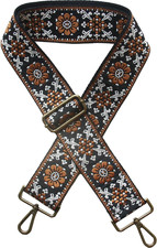 Casual 2" Wide Women'S Purse Strap Replacement Crossbody Canvas Bags Shoulder Gu
