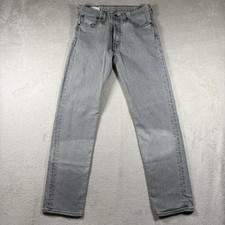 Levi s 501 Women s Size 29x30 Gray High Rise Jeans Button Fly denim Y2K 3637
