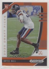 2020 Panini Prizm Draft Picks Rookies Orange Bryce Hall #170 0o6v