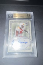 2020 Leaf Ultimate Draft - Jauan Jennings #BA-JJ2 /50 (AU, RC)