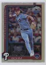 2025 Topps Chrome Refractor Alec Bohm #57 pi4