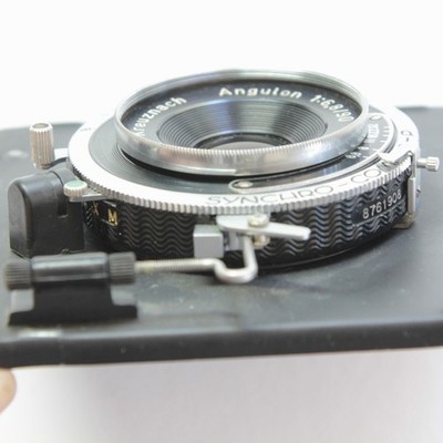 Schneider-Kreuznach Angulon 90mm f/6.8 Wide Angle Lens Synchro