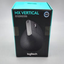 Logitech MX Vertical Wireless Ergonomic Mouse...