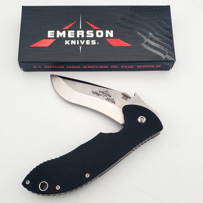 Emerson Knives XHD Commander SF G10 Handles Ti Backspacer - S35VN
