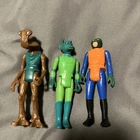 Vintage Star Wars Cantina Figure 1978 Kenner Greedo Walrusman Hammerhead LOT