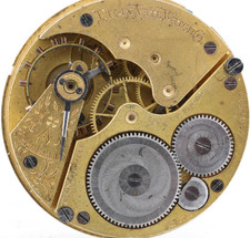 ELGIN 14267544 GRADE 292, 16s 7j POCKET WATCH MOVEMENT, RUNS (IH)