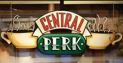 Eeypy Metal Sign Central Perk Cafe Painting Friends Tv Show Tin Sign Vintage ...