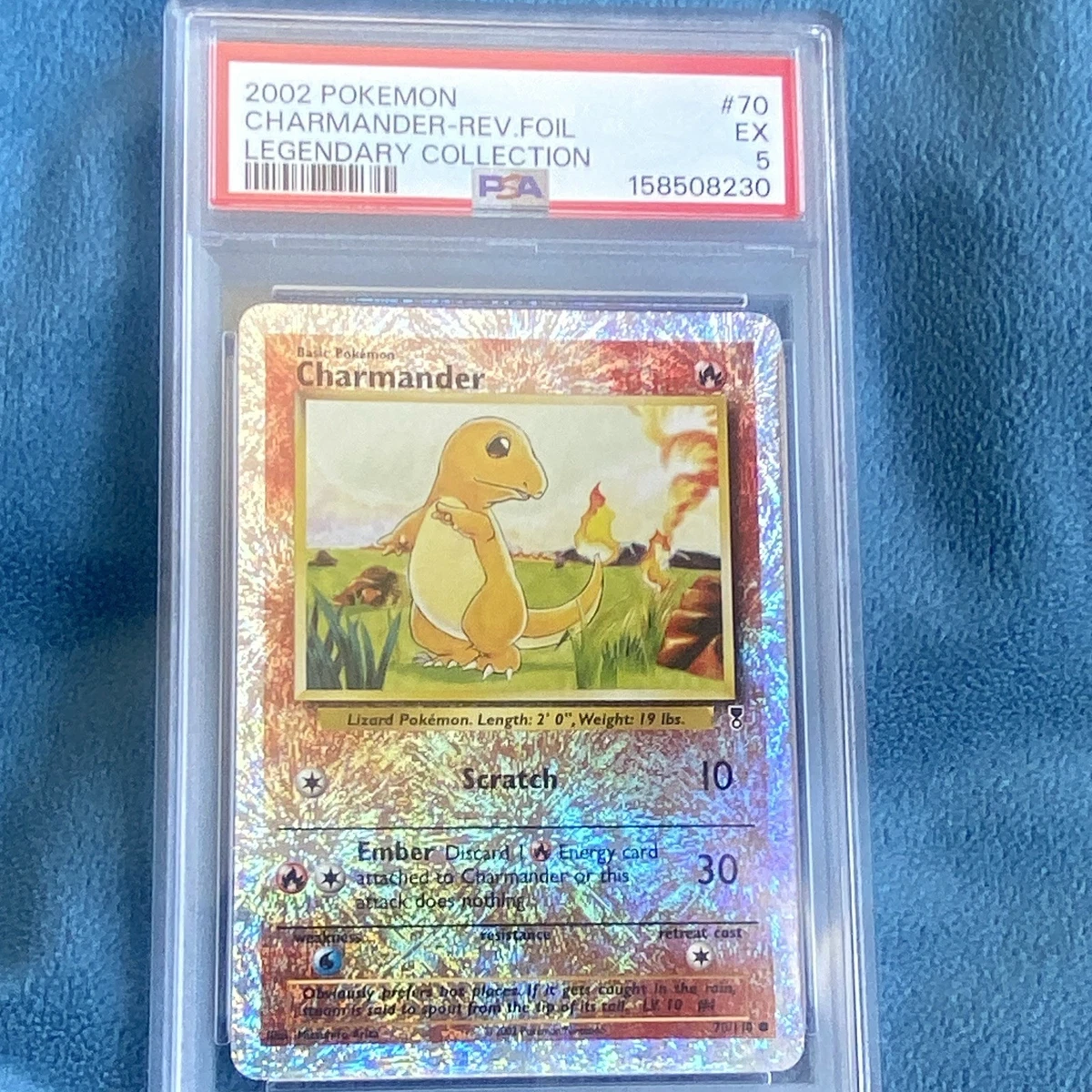Charmander Pokémon TCG Professional Sports Authenticator (PSA