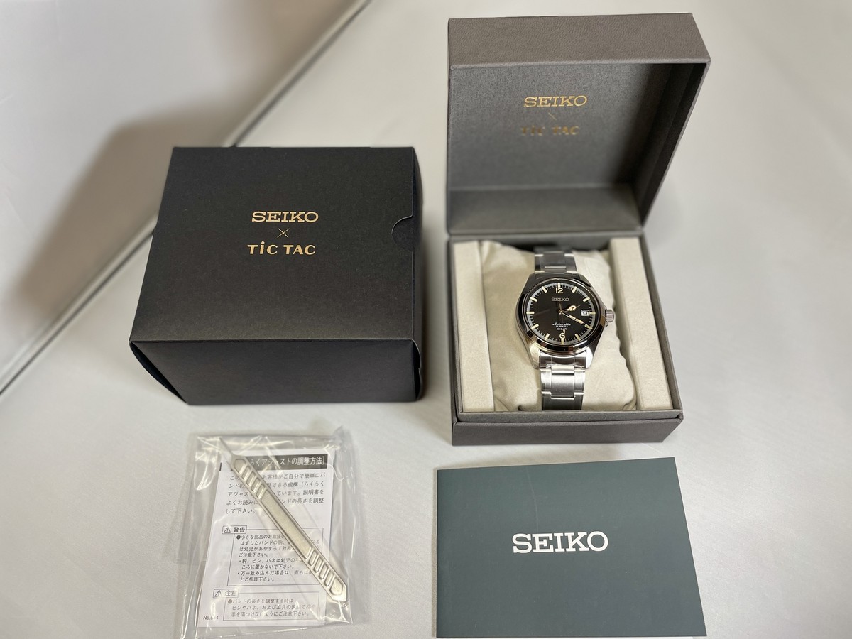 【SEIKO×TiCTAC 】 SZSB006 3/25購入品 SEIKO x TiCTAC watch SZSB006 35th anniversary collaboration model