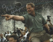 MIKE HOLMGREN - GREEN BAY PACKERS COACH - SIGNED AUTHENTIC 8x10 PHOTO COA NFL