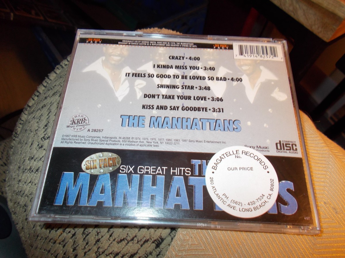 THE MANHATTANS CD SIX GREAT HITS | eBay