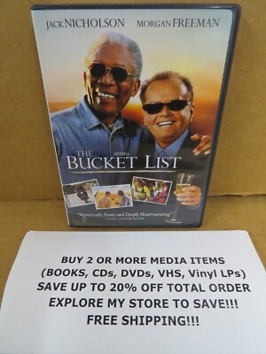 The Bucket List WIDE/FULL Screen DVD