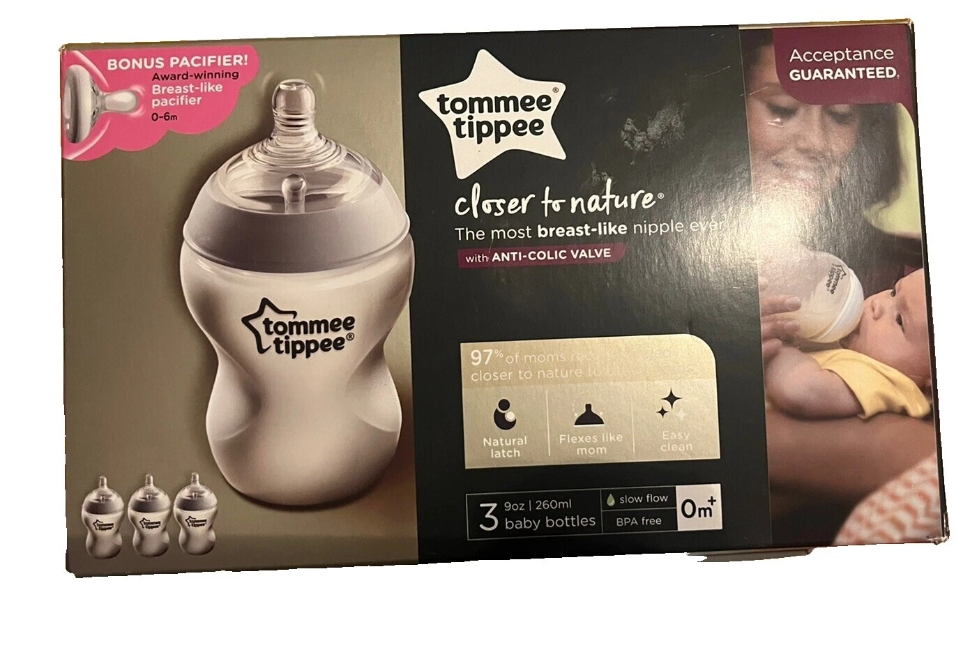 Juego de botella mixta Tommee Tippee botellas de bebé