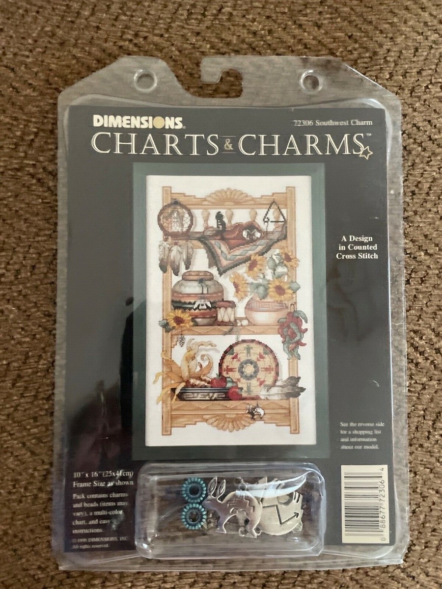 DIMENSIONS☆CHARTS&CHARMSキット Dimensions Charts & Charms.