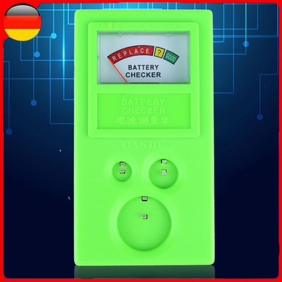 1.55V 3V Battery Color Coded Meter Universal Replaceable Green for Battery Check