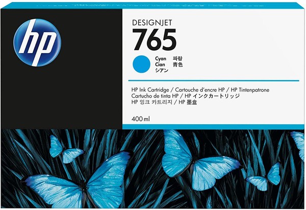 Original Hp TinTenPaTroNe Nr. 765 Cyan F9J52A Mhd 2016 A-Ware-image