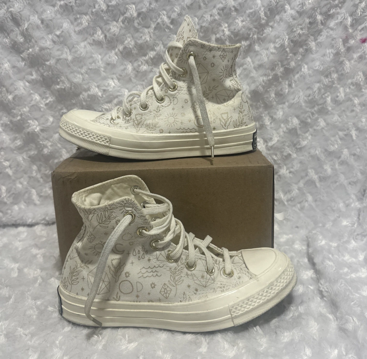 Scarpe donna taglia 6 5 CONVERSE Chuck 70 Gol Elements A02207C A08108C vedi vid