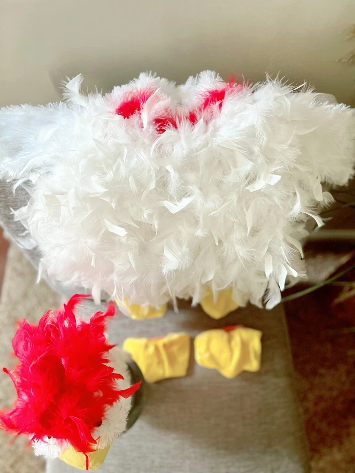 Disfraz de Pollo Bebé con Plumas ¡ADORABLE!! Foto 2 de 4