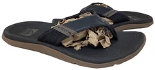 Reef Men's Santa Ana Slip On Comfort Flip Flops Sandals Black Size:9 167O