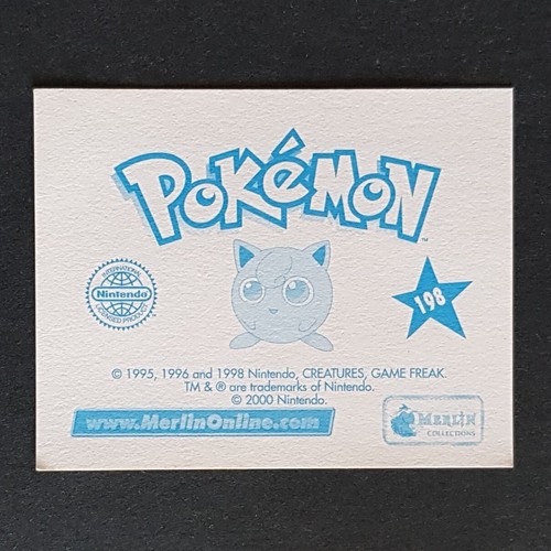 Pokemon "Figurine Adesive Merlin 2000 2a Serie" ENTRA e SCEGLI - Foto 376 di 406