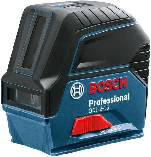 Bosch Professional Kreuzlinienlaser GCL 2-15 mit Halterung, 3x AA Batterien - Picture 5 of 6