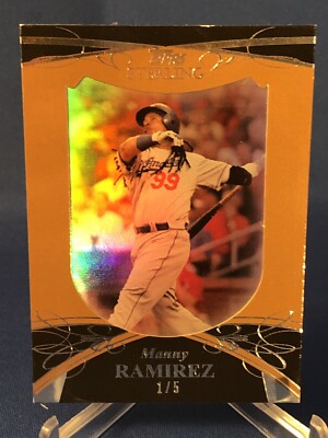2010  Sterling Framed GOLD #28 Manny Ramirez 1/5