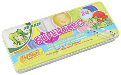 JOLLY SUPERTABS Wasserfarbkasten 24 Farben