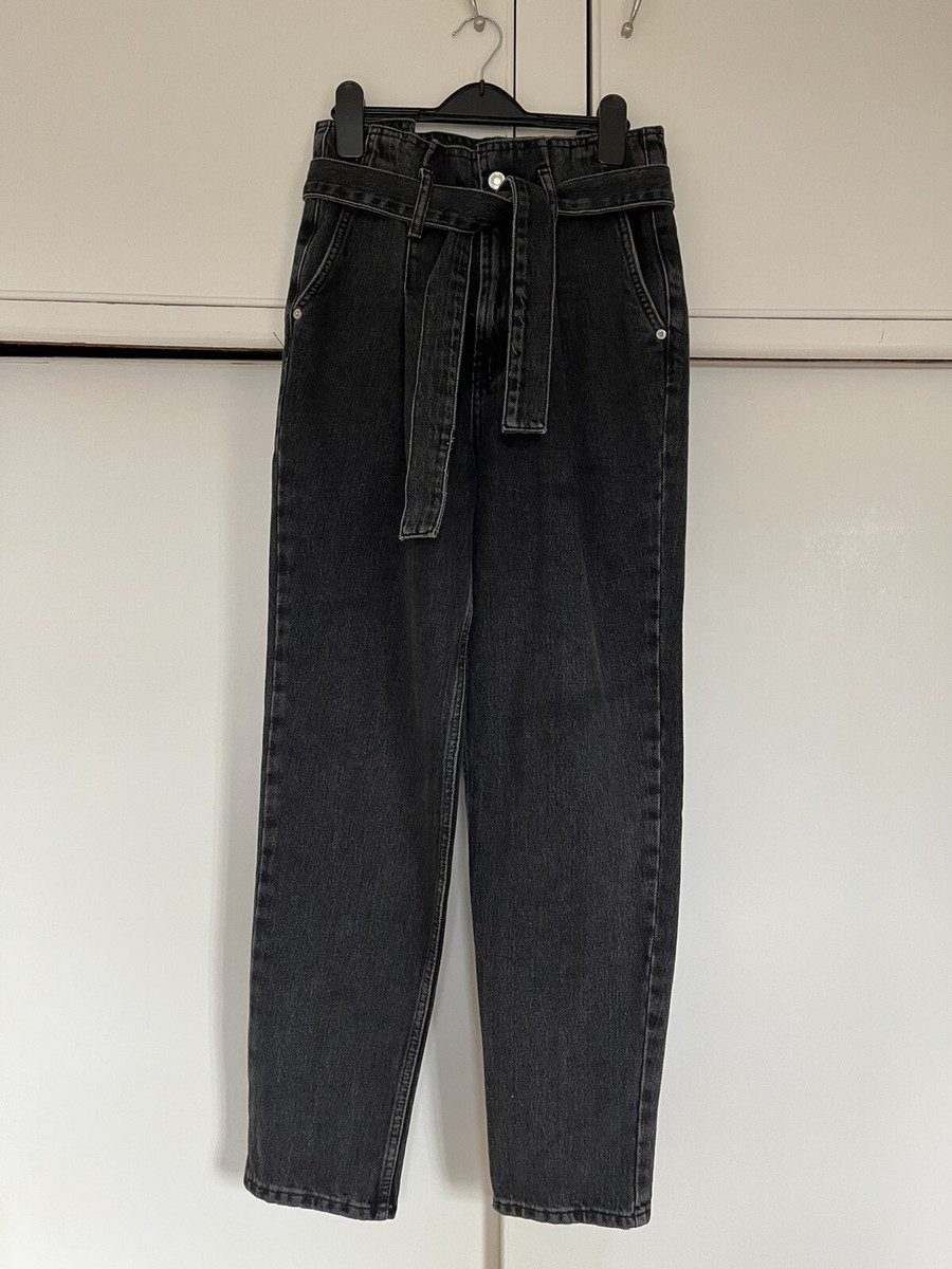 Topshop Outfit Topshop Paperbag Pants Topshop Green Paper Bag