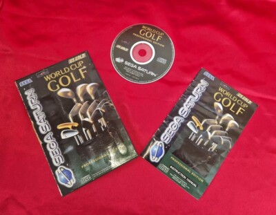 Sega Saturn Spiel: World Cup Golf: Professional Edition (1994) Retro Sammler 