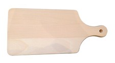 Image of Beech Wood Chopping Board with Handle 40cm x 20cm (15.7" x 7.9") Cutting Board