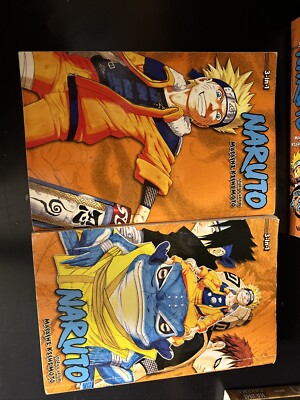 Naruto 3-in-1 Edition Omnibus Vol. 1-15 (1, 2, 3) Manga | eBay