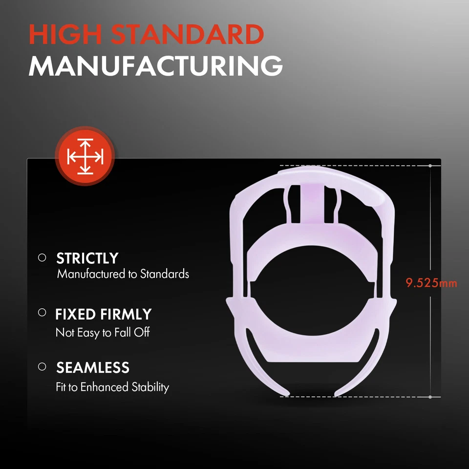 20 пластиковых фиксаторов топливопровода 9,525 мм для Ford F-150 Lincoln Mark LT - Изображение 3 из 4