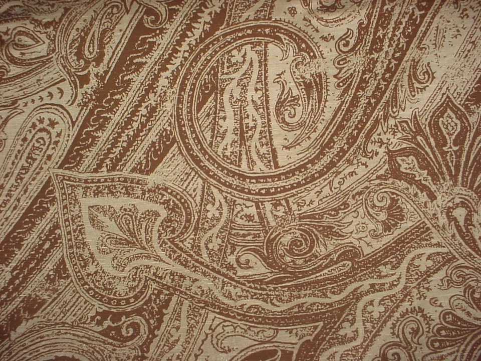 Tela de tapicería de terciopelo de cachemira tamarindo Baroda Lee Jofa 2-1/4 años Foto 4 de 4