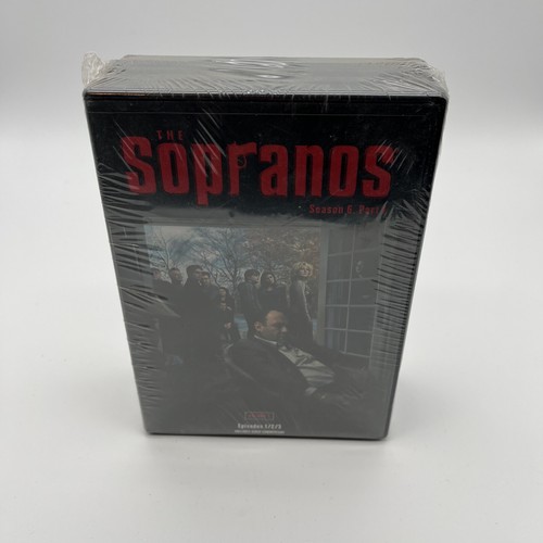 THE SOPRANOS Season 6 Part 1 4 x DVD Set Brand New Sealed Part One