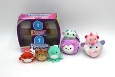 2  Squishville Squishmallows Lot of 7 Cars Octopus Fish Otter Panda Seahorse NEW