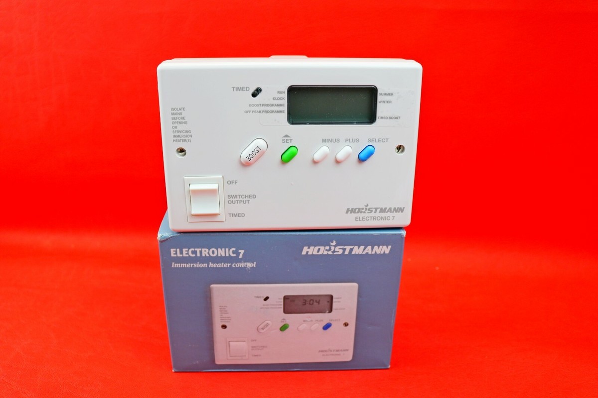 Water Heating Control Horstmann Electronic Series Installation