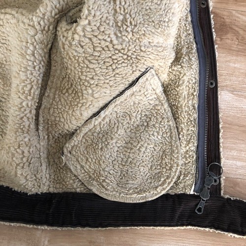 Belstaff RACEMASTER leatherette jacket, shearling inliner, bicolor, size 2XL - Bild 16 von 16