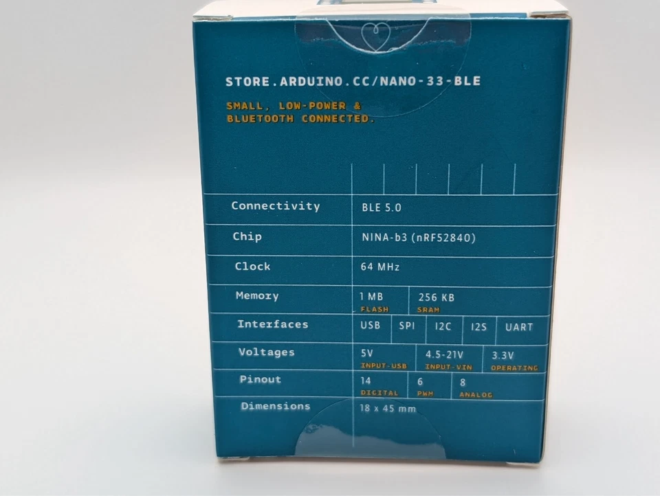 Arduino Nano 33 BLE Board | ABX00030 - Image 3 of 4