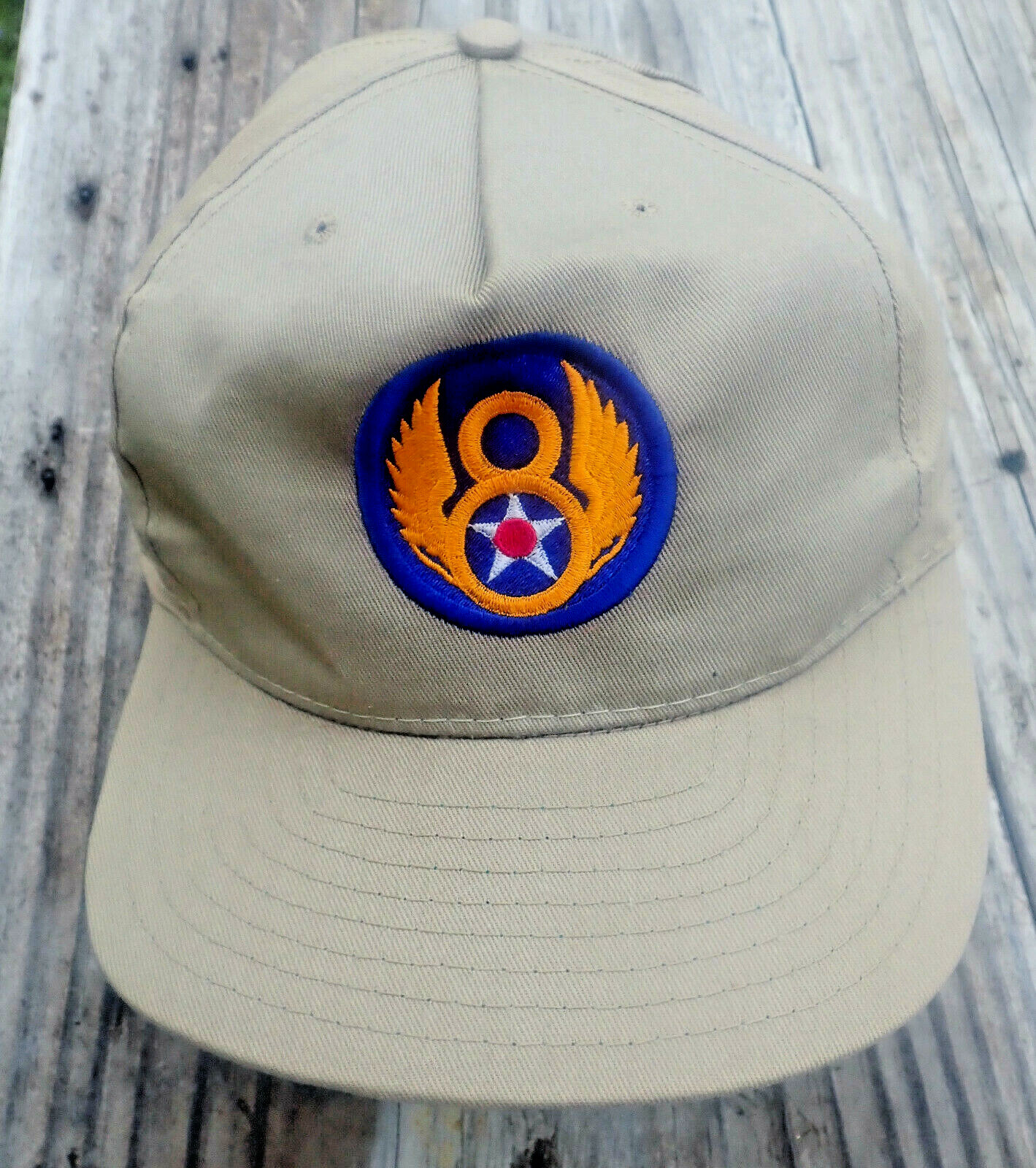 US 8th Air Force Emblem Patch Adjustable Vintage … - image 1