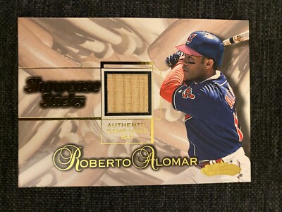 2001 Fleer Showcase Roberto Alomar - Sticks HOF