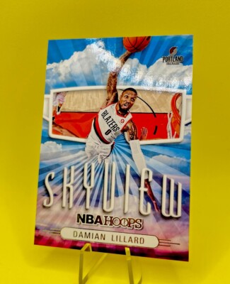 Damian Lillard 2022-23 Panini - NBA Hoops SKYVIEW Portland Trail Blazers